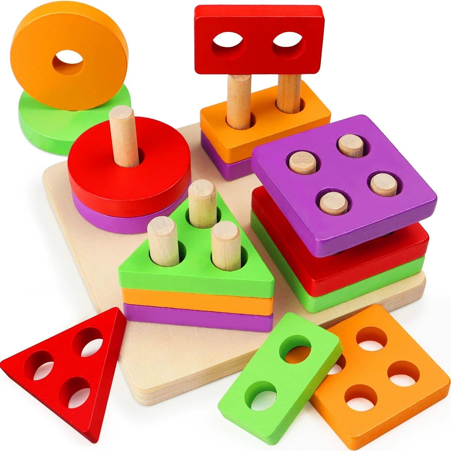 3D Blocks Color and Shapes