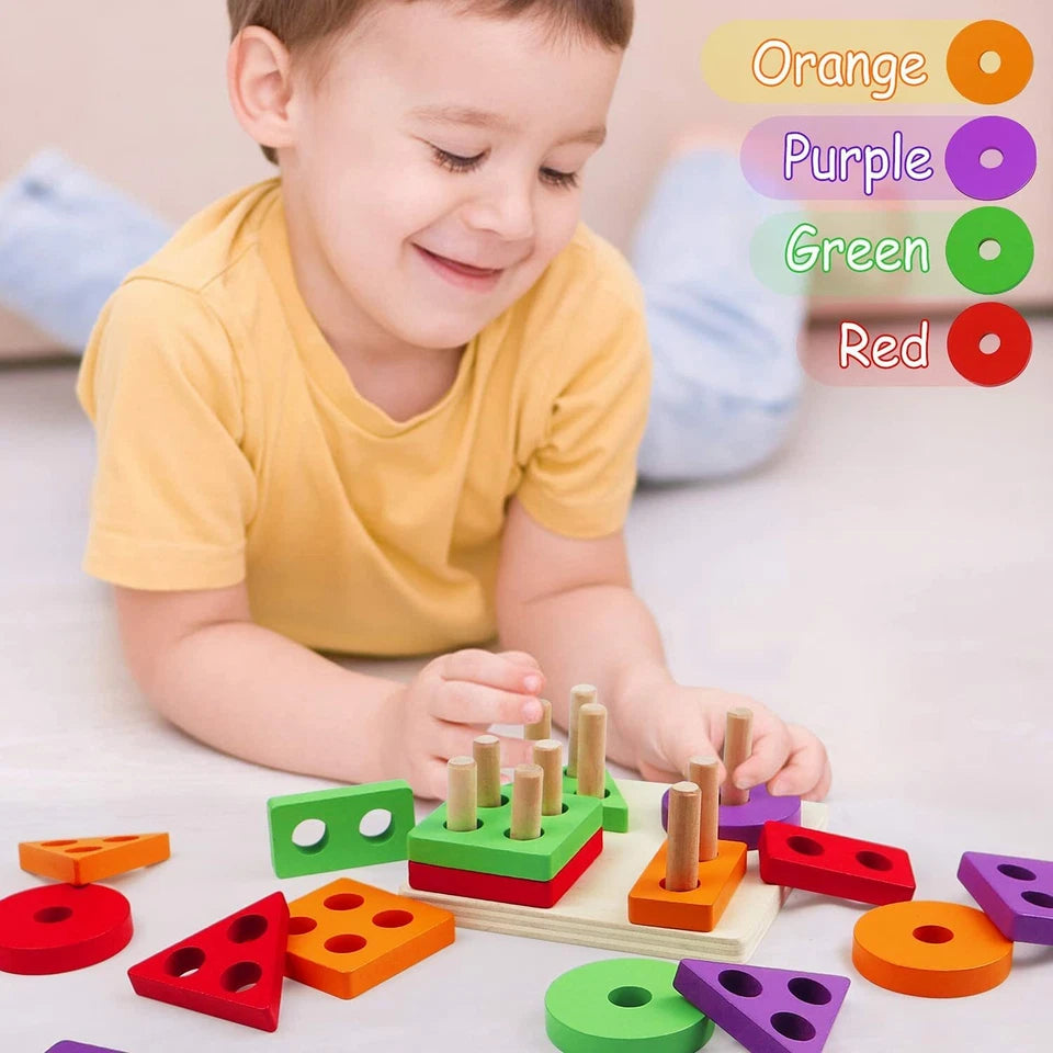 3D Blocks Color and Shapes